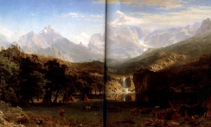 Albert Bierstadt Les Montagnes Rocheuses,Lander's Peak china oil painting image